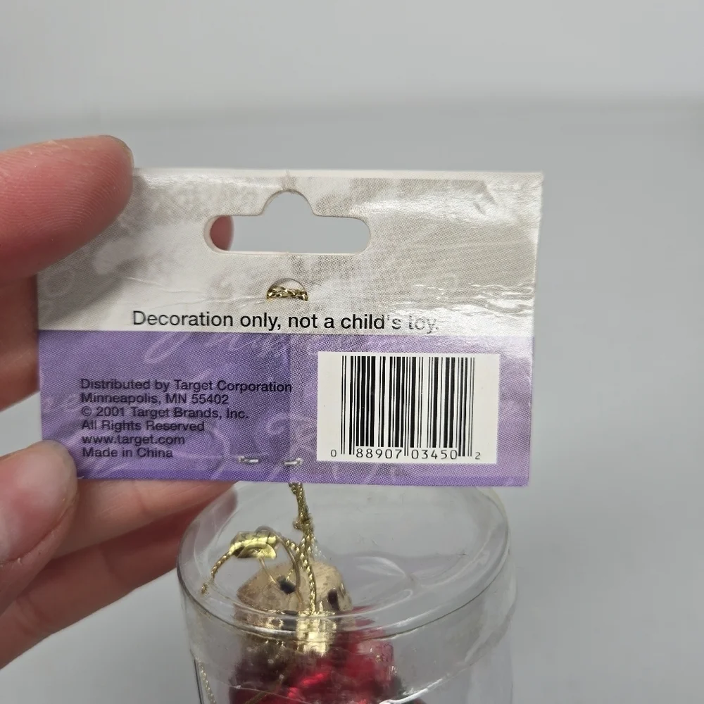 VTG Slim Frosty Frolics Snowman Handblown Glass Christmas Ornament Twirl Holiday